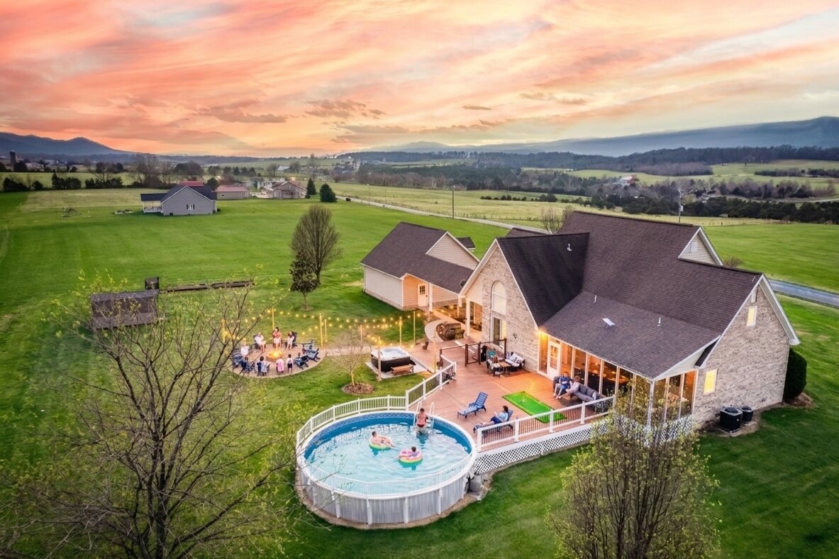 Exterior mountain setting